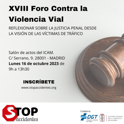 XVIII FORO CONTRA LA VIOLENCIA VIAL